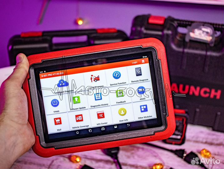 Launch x431 / лаунч v5.0 se + автодата