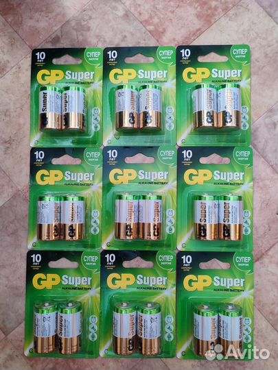 Батарейки GP. LR14