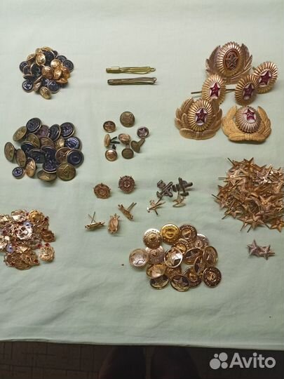 Военная атрибутика времён СССР