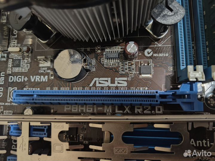 Комплект 1155 i3 2120 2 gb ddr3