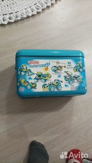 Meccano motorized 3 и конструктор роботы