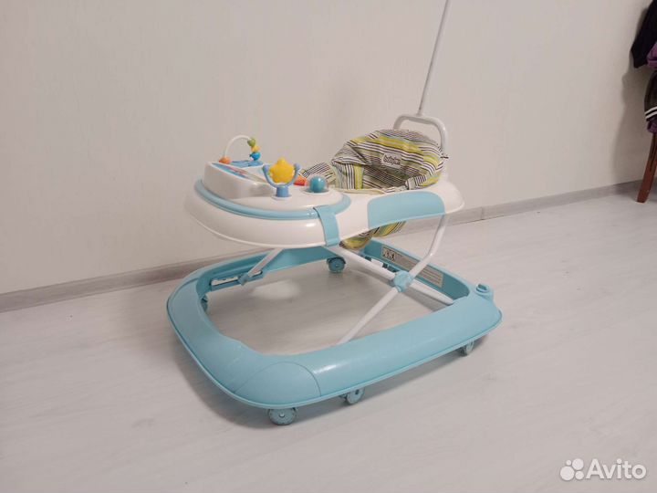 Ходунки детские babyton с ручкой