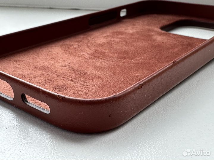 Чехол Apple iPhone 14 Pro Leather Case