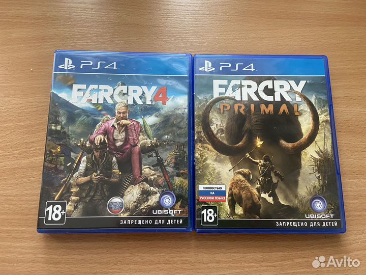 Набор игр для ps4 Far Cry 4 + Far Cry Primal