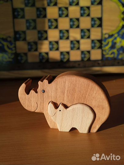 Игрушки из дерева