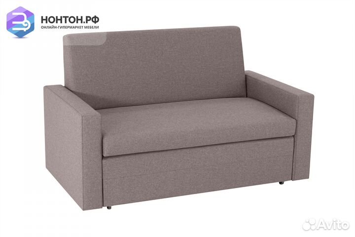 Диван выкатной Виктория-5 коричневый