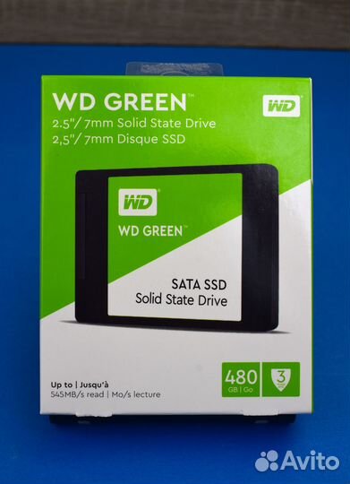 SSD WD green 480GB 2,5