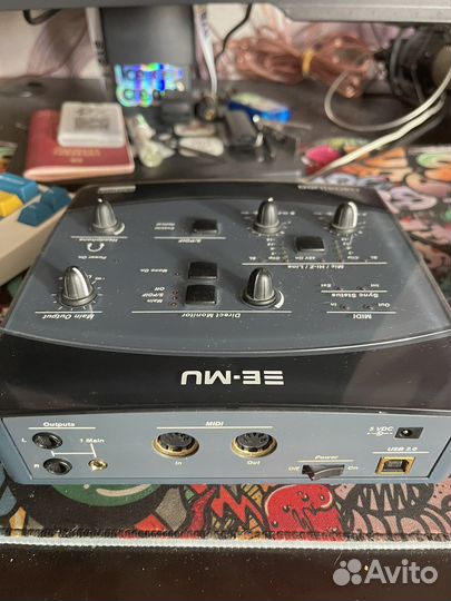 Гитарный процессор, e mu creative звуковая карта