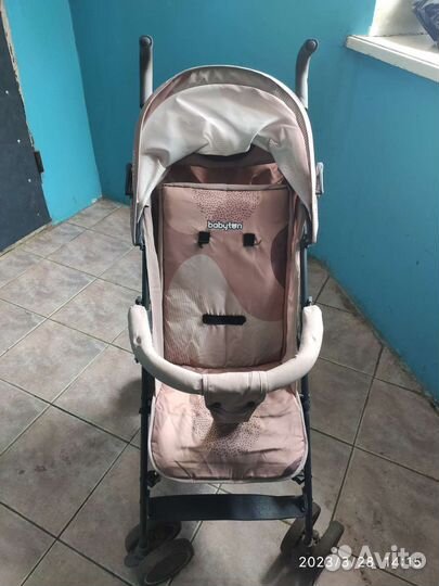 Прогулочная коляска трость бу