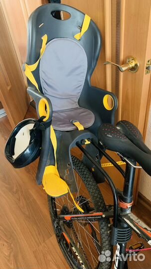 Детское велокресло на багажник