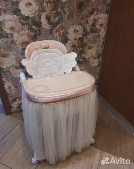 Стульчик для кормления happy baby