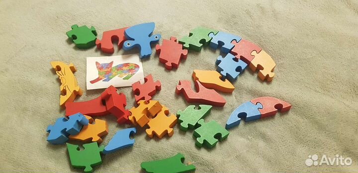Деревянные пазлы