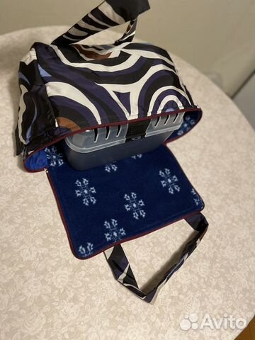 Переноска для мелких грызунов с утепленной сумкой