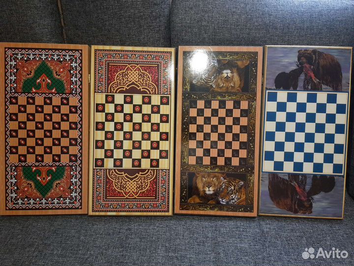 Нарды, Размер 60х60 большие