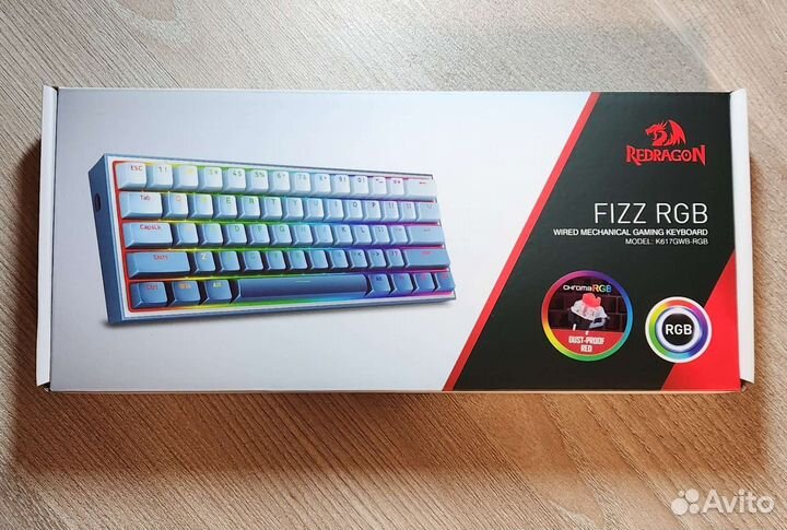 Механическая клавиатура Red Dragon Fizz k617