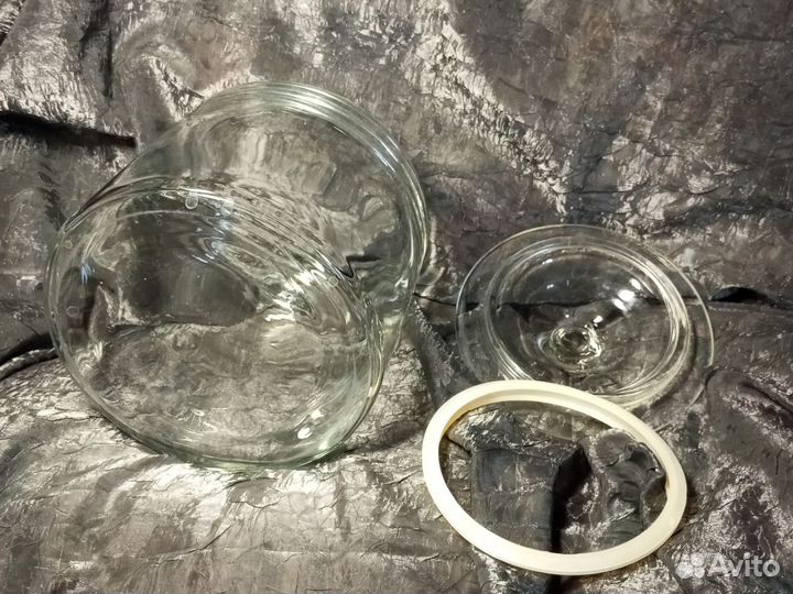 4 Большие банки Икея 5 л с крышками