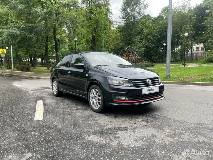 Volkswagen Polo 1.6 AT, 2015, 258 000 км