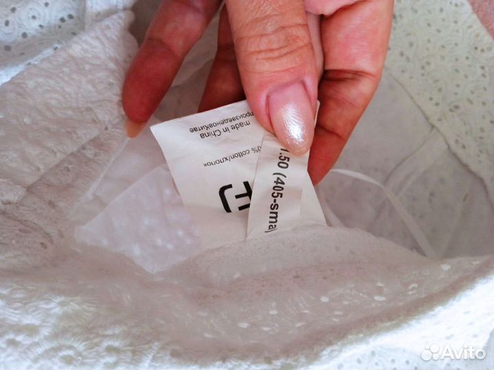 Шорты кружевные шитье М