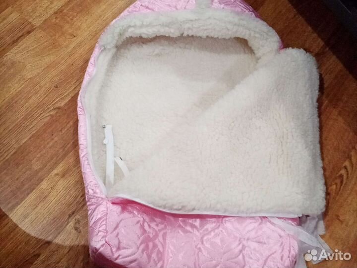 Конверт на выписку, комбенизон на сентип, матрас