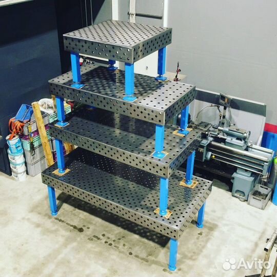 Сварочный 3D стол 2500х1000х150 толщиной 8мм