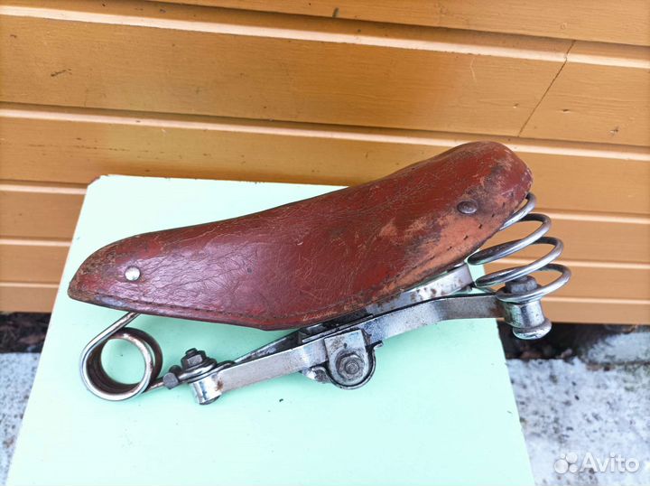 Вело запчасти, сидение ретро, багажник
