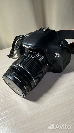 Зеркальный фотоаппарат canon eos 600d