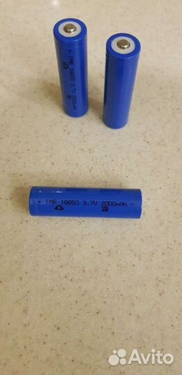 Аккумулятор Li-ion 18650 3.7V 2000mAh