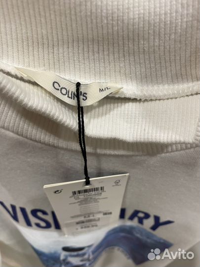 Худи утепленное colins 48-50 новая
