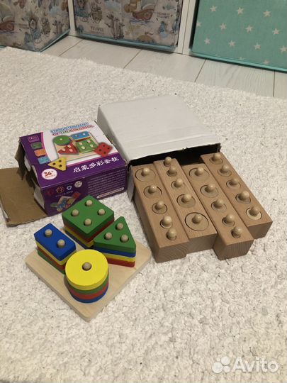 Детские игрушки сортер