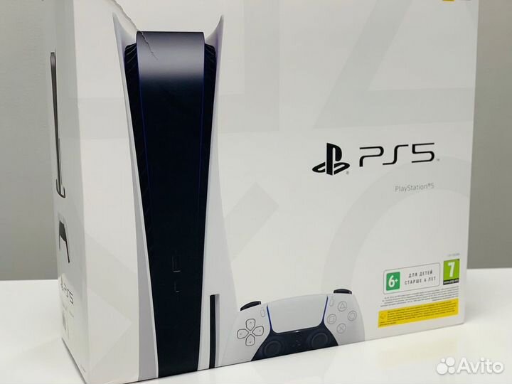 Новая Sony PlayStation 5/ С приводом/ 3-я ревизия