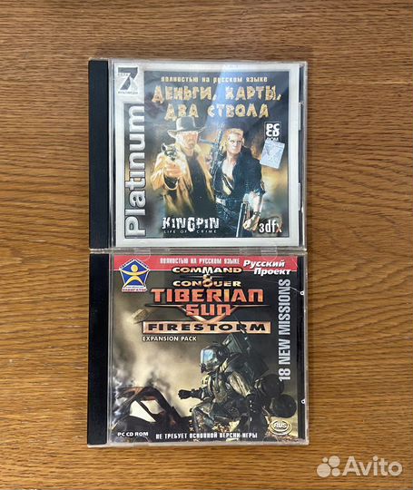 Компьютерные игры Kingpin, Tiberian sun Firestorm