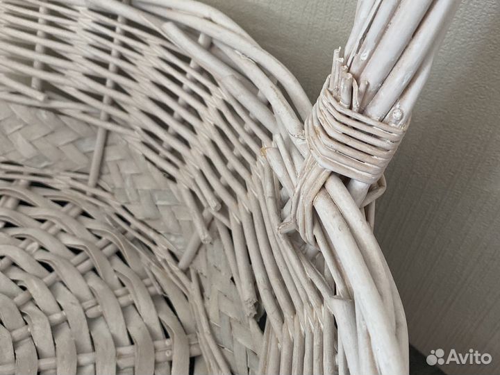 Корзина плетеная большая