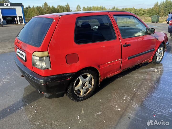 Volkswagen Golf 1.8 МТ, 1991, 200 000 км