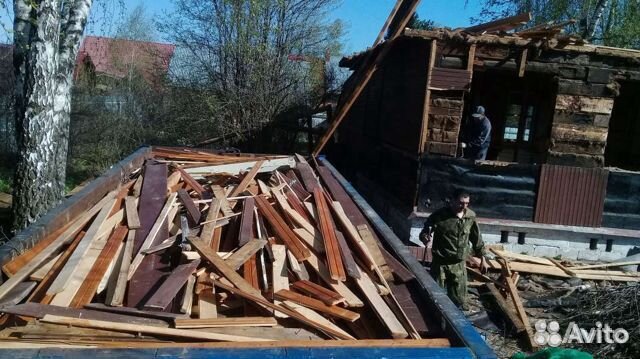Демонтаж слом, снос,разборка домов