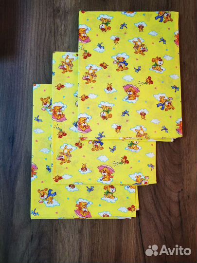 Пеленки детские большие ситец новые