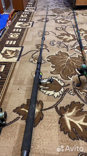 Удилище с катушкой