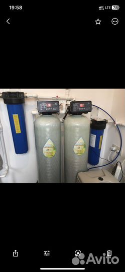 Водоочистка из скважины установка фильтров осмос