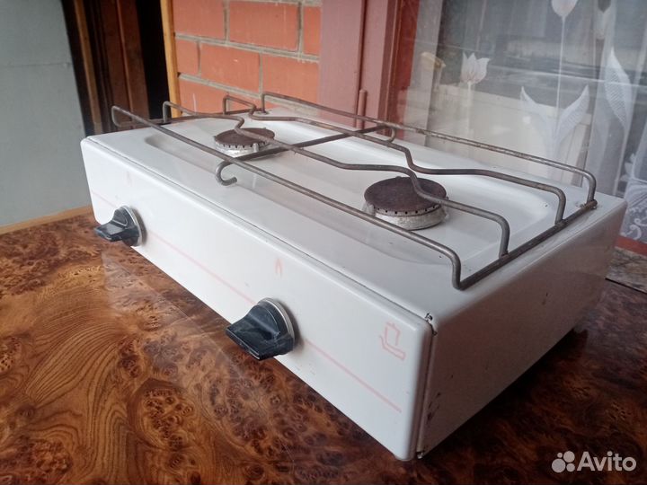 Плита газовая 2х комфорочная переносная