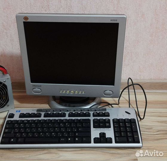 Монитор 15д, клавиатура