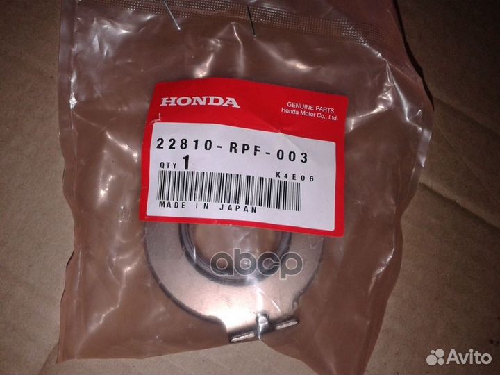 Подшипник выжимной 22810RPF003 honda