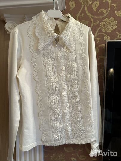 Школьные блузки для девочки 146 152