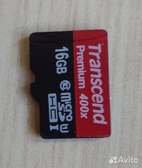 Карта памяти MicroSD Premium 400x 16 Gb