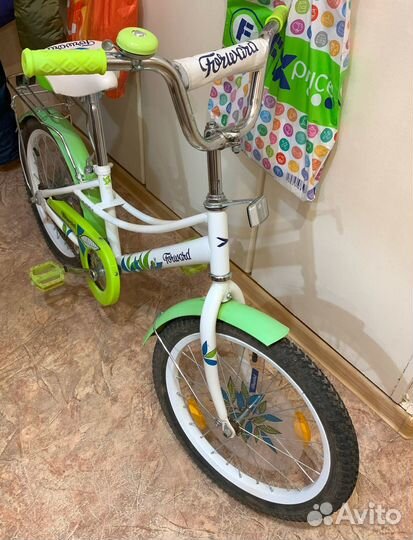 Детский велосипед Forward Little Lady azure 18