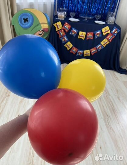 Гирлянда флажки Бравл Старс Brawl Stars