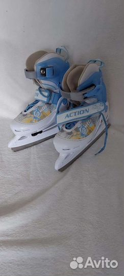 Коньки детские раздвижные 30 33