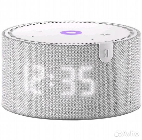 Умная колонка Яндекс Новая Станция Мини (с часами)