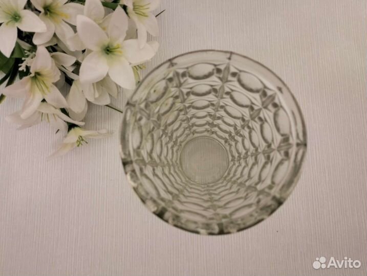 Хрусталь ладья блюдо вазы СССР хрустальная посуда