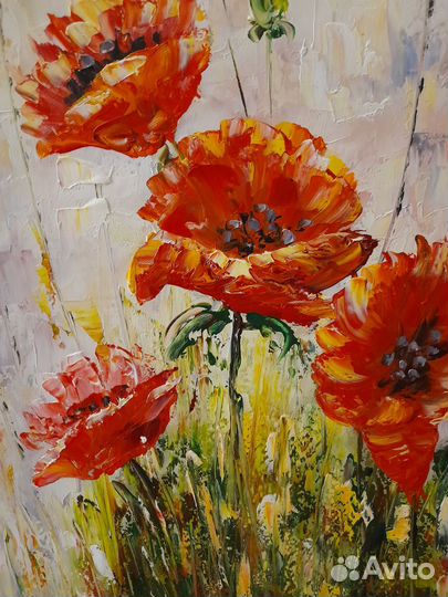 Картины масло,холст,подрамник 40на60см