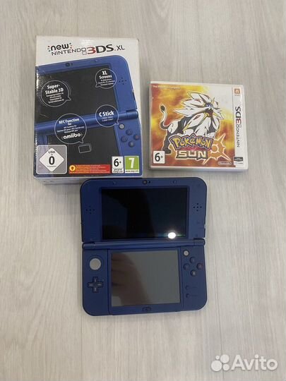 Игровая консоль Nintendo 3DS XL Blue
