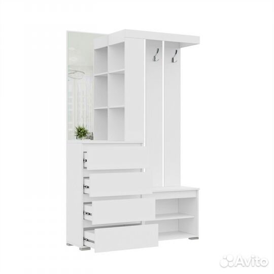 Прихожая белая Хелен (как икеа)